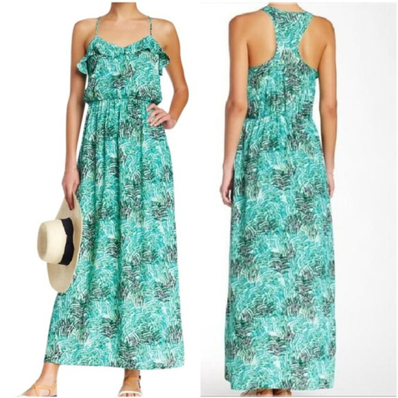 Collective Concepts Dresses & Skirts - Collective Concepts Green Racerback